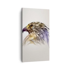 Obraz na plátně - Portrét bojovníka - 45x80 cm