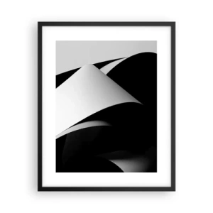 Plakát v černém rámu - Světlo z hlubin stínu - 40x50 cm
