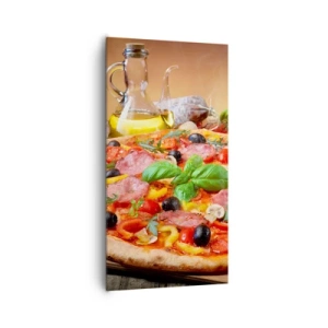 Obraz na plátně - Se skutečně italskou chutí - 65x120 cm