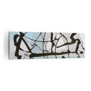 Obraz na plátně - Přesto modrá - 160x50 cm