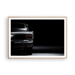 Plakát v rámu světlý dub - Kouzlo klasiky - 100x70 cm