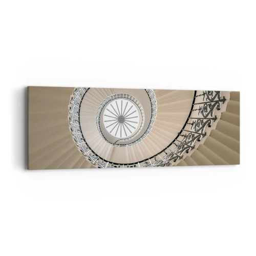 Obraz na plátně - Uvnitř mušle - 90x30 cm