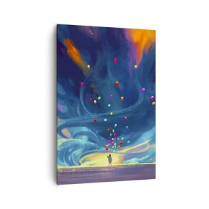 Obraz na plátně - Na modrý vítr - 70x100 cm