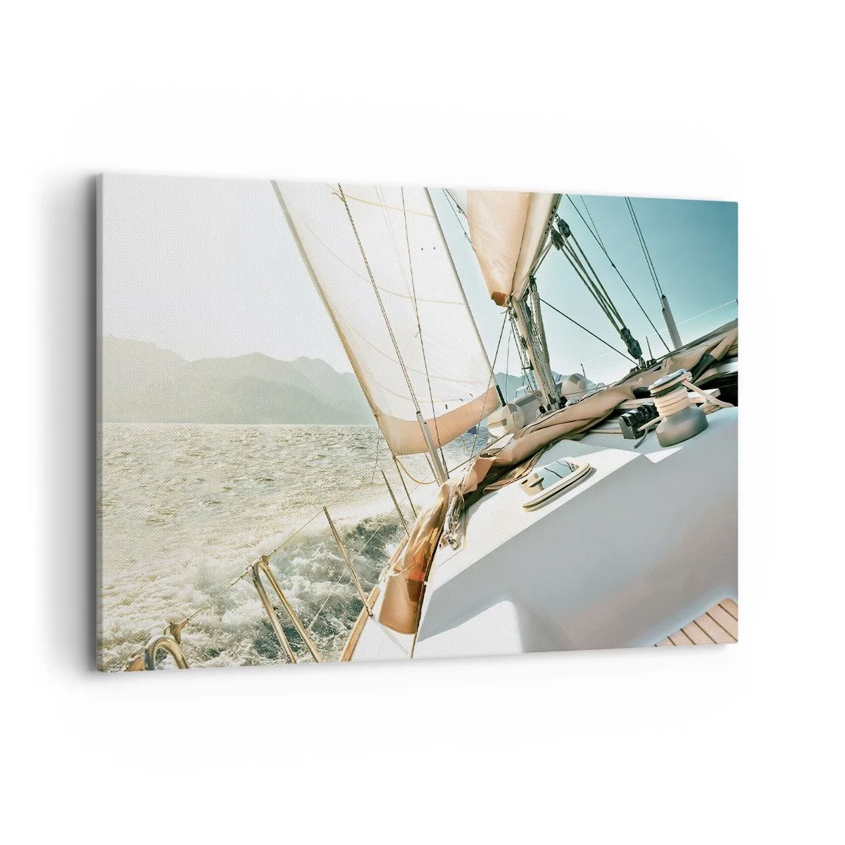 Obraz na plátně - Pod plnými plachtami - 120x80 cm