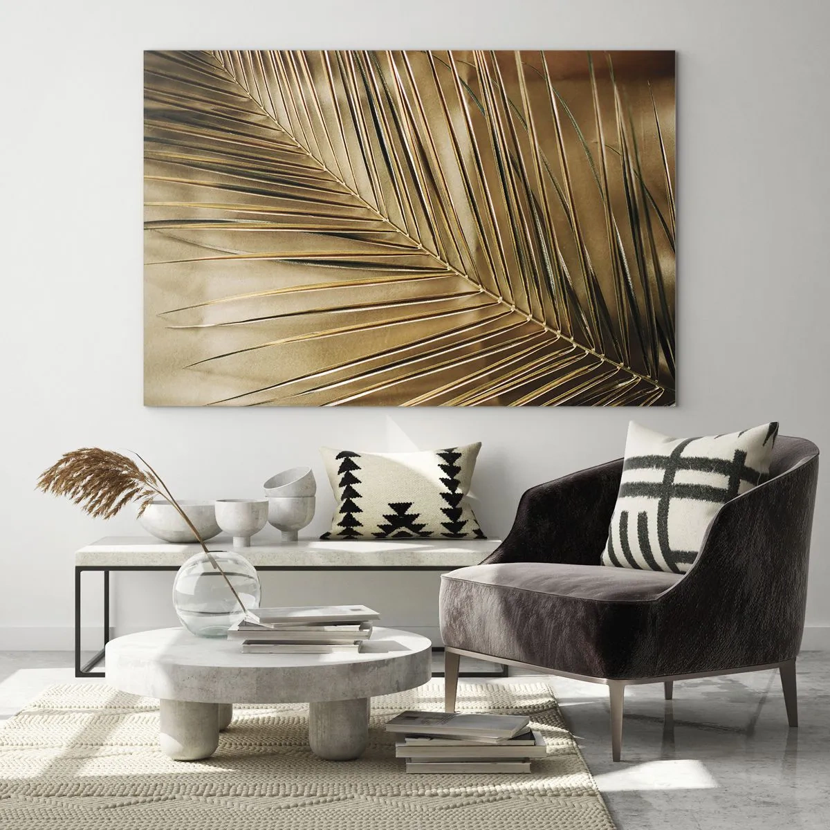 Obraz na skle - Přírodní kolonáda - 100x70 cm