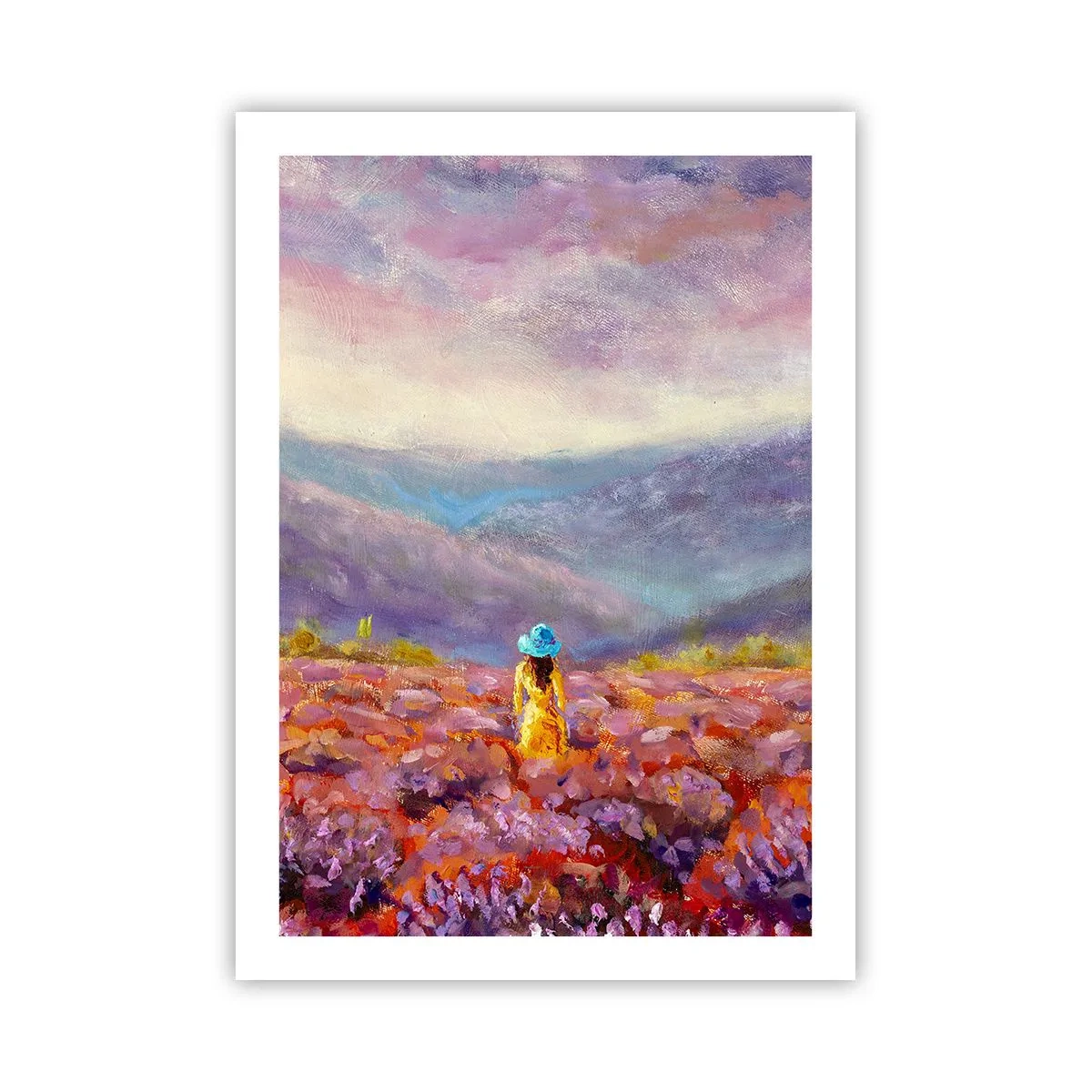 Plakát - V levandulovém světě - 50x70 cm