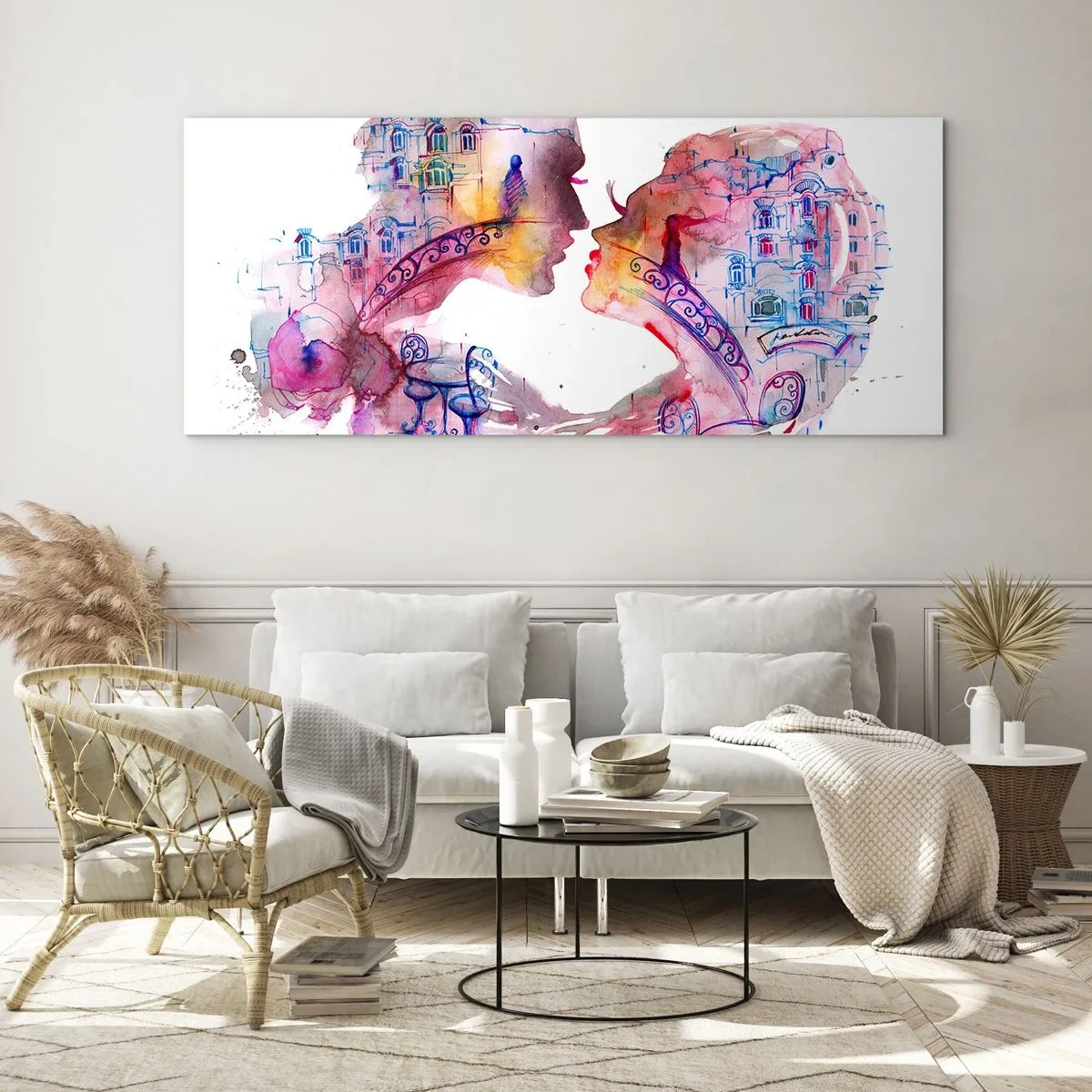 Obraz na skle - Tajemný most vzdychání - 160x50 cm