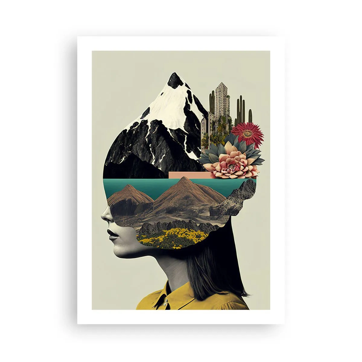 Plakát - Žena – vždy tajemství - 50x70 cm