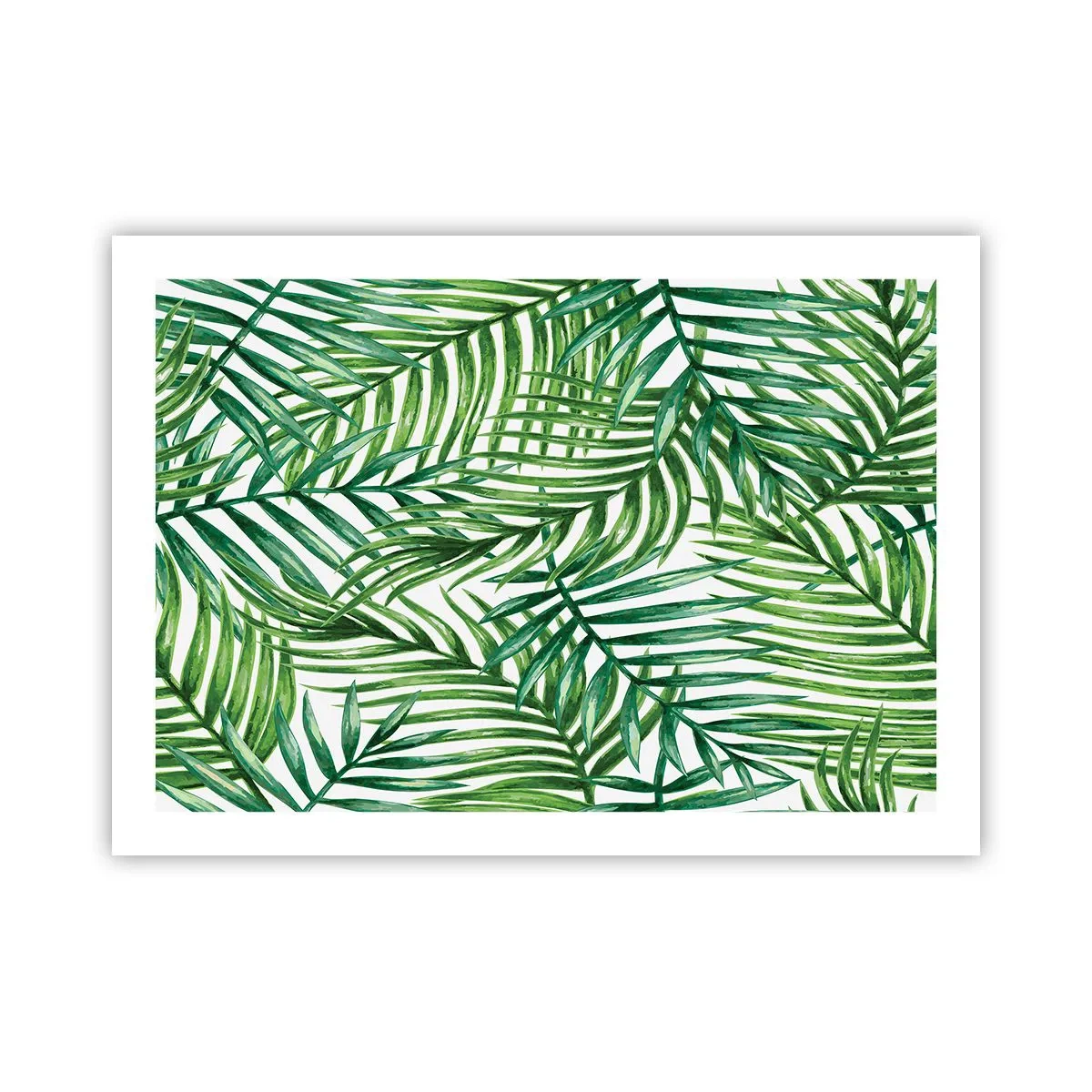 Plakát - Pod zeleným baldachýnem - 70x50 cm