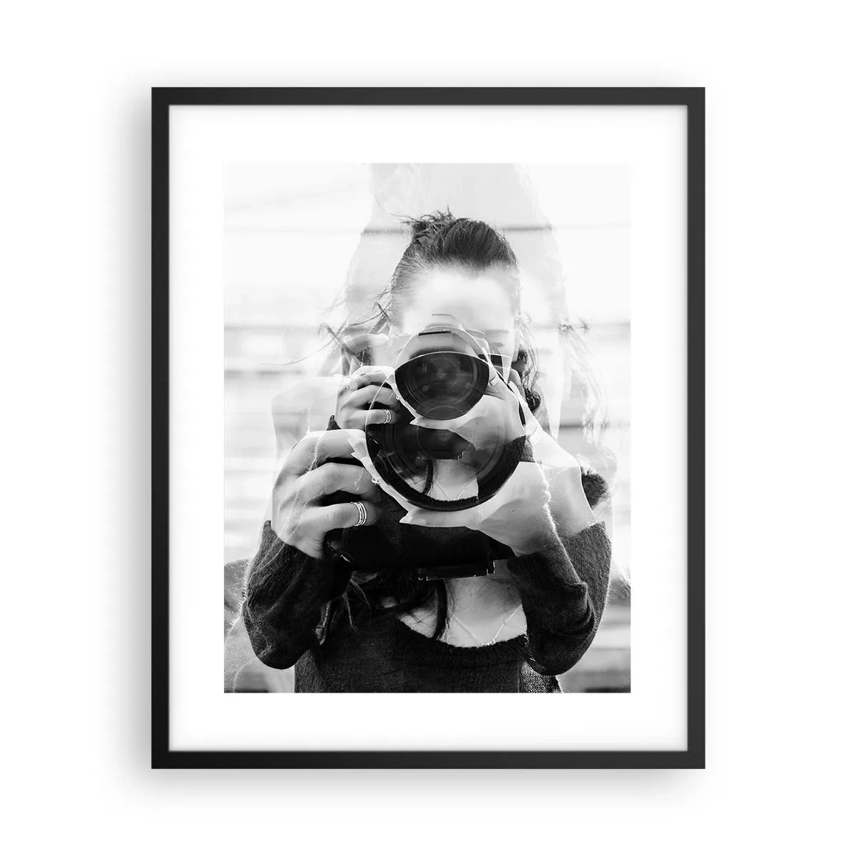 Plakát v černém rámu - Tvůrce a materiál - 40x50 cm