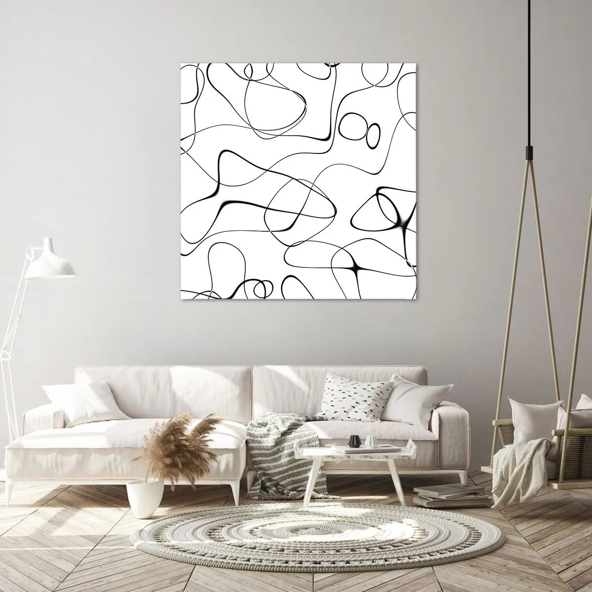 Obraz na plátně - Cesty života, zákruty osudu - 70x70 cm