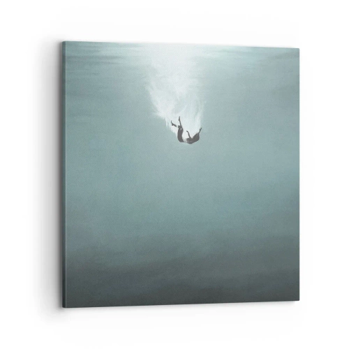 Obraz na plátně - V objetí oceánu - 70x70 cm