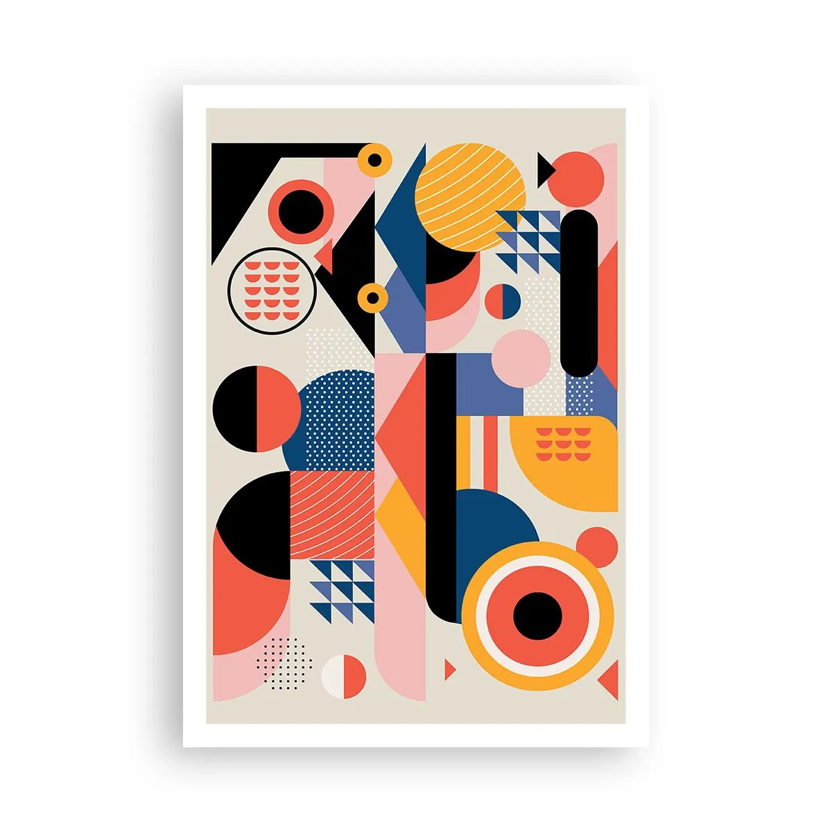 Plakát - Kompozice: pojďme si hrát - 70x100 cm