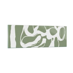 Obraz na skle - Volání prostoru - 90x30 cm