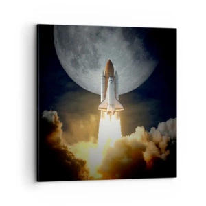 Obraz na plátně - Začátek nadpřirozeného dobrodružství - 70x70 cm