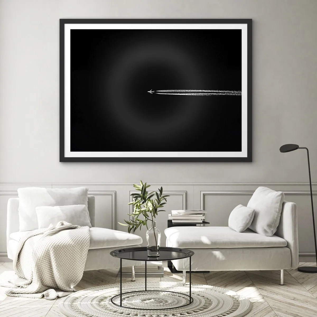 Plakát v černém rámu - Do jiné dimenze - 91x61 cm