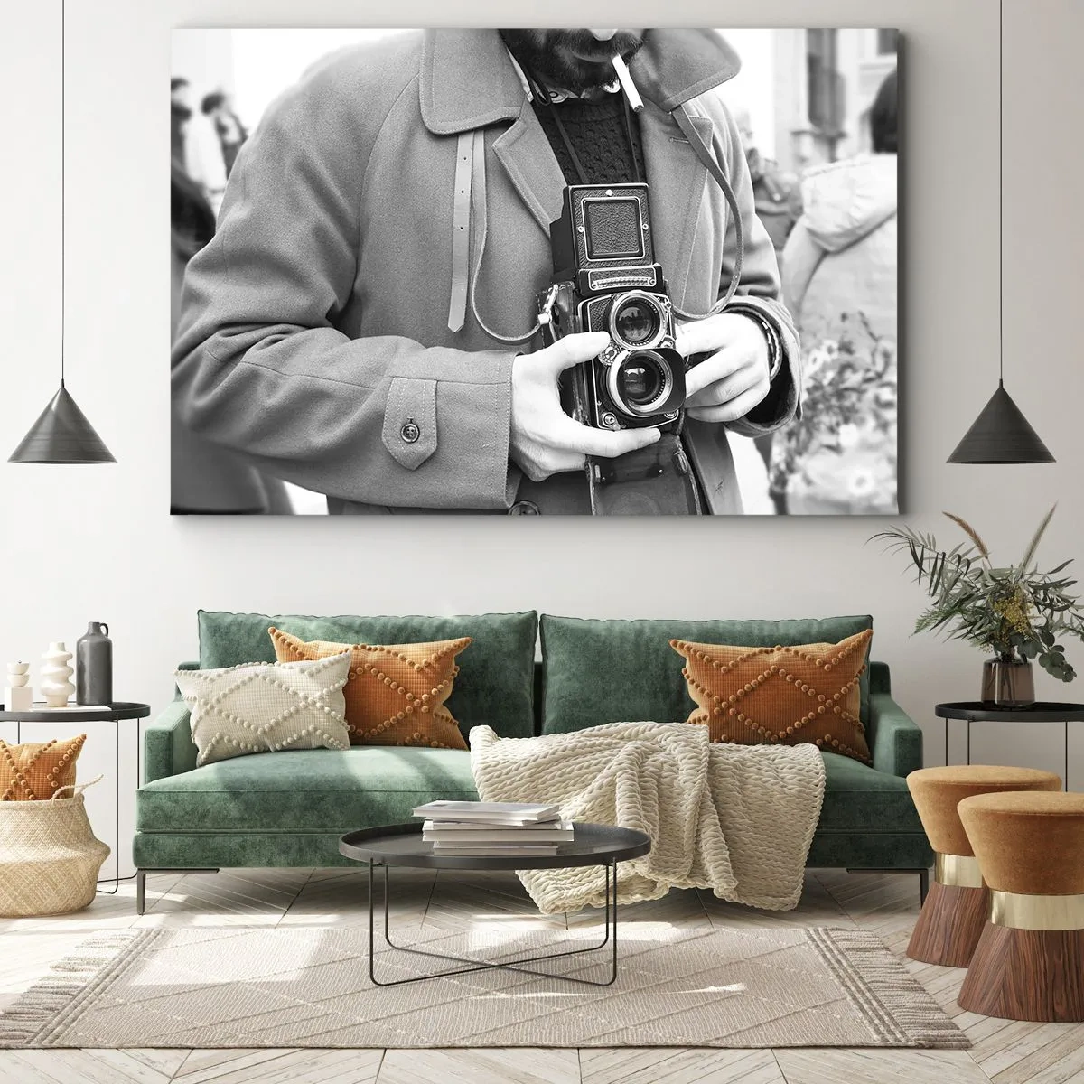 Obraz na plátně - V retro stylu - 120x80 cm