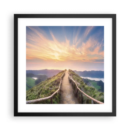 Plakát v černém rámu - Blízko nebe - 40x40 cm