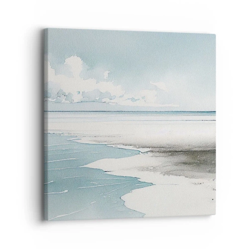 Obraz na plátně - Jemný příliv - 30x30 cm