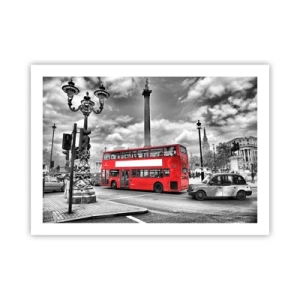 Plakát - Skutečné krevní řečiště města - 70x50 cm