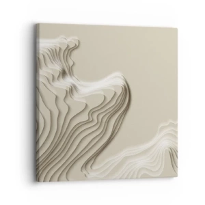 Obraz na plátně - Topografie umění - 30x30 cm