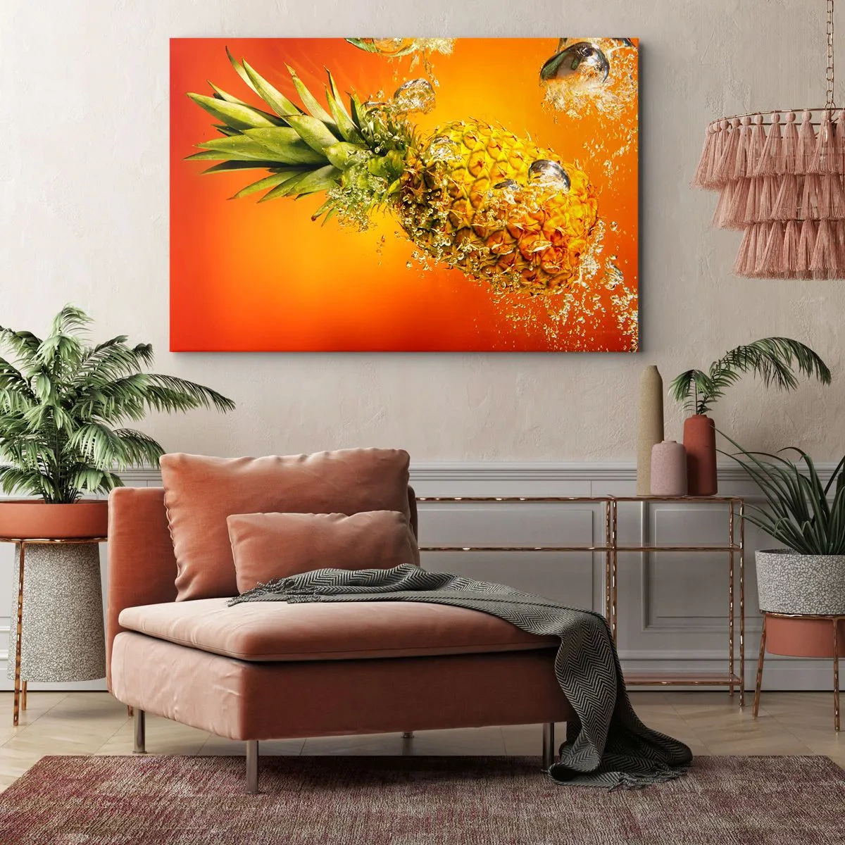 Obraz na plátně - Tropická šťavnatá svěžest - 70x50 cm