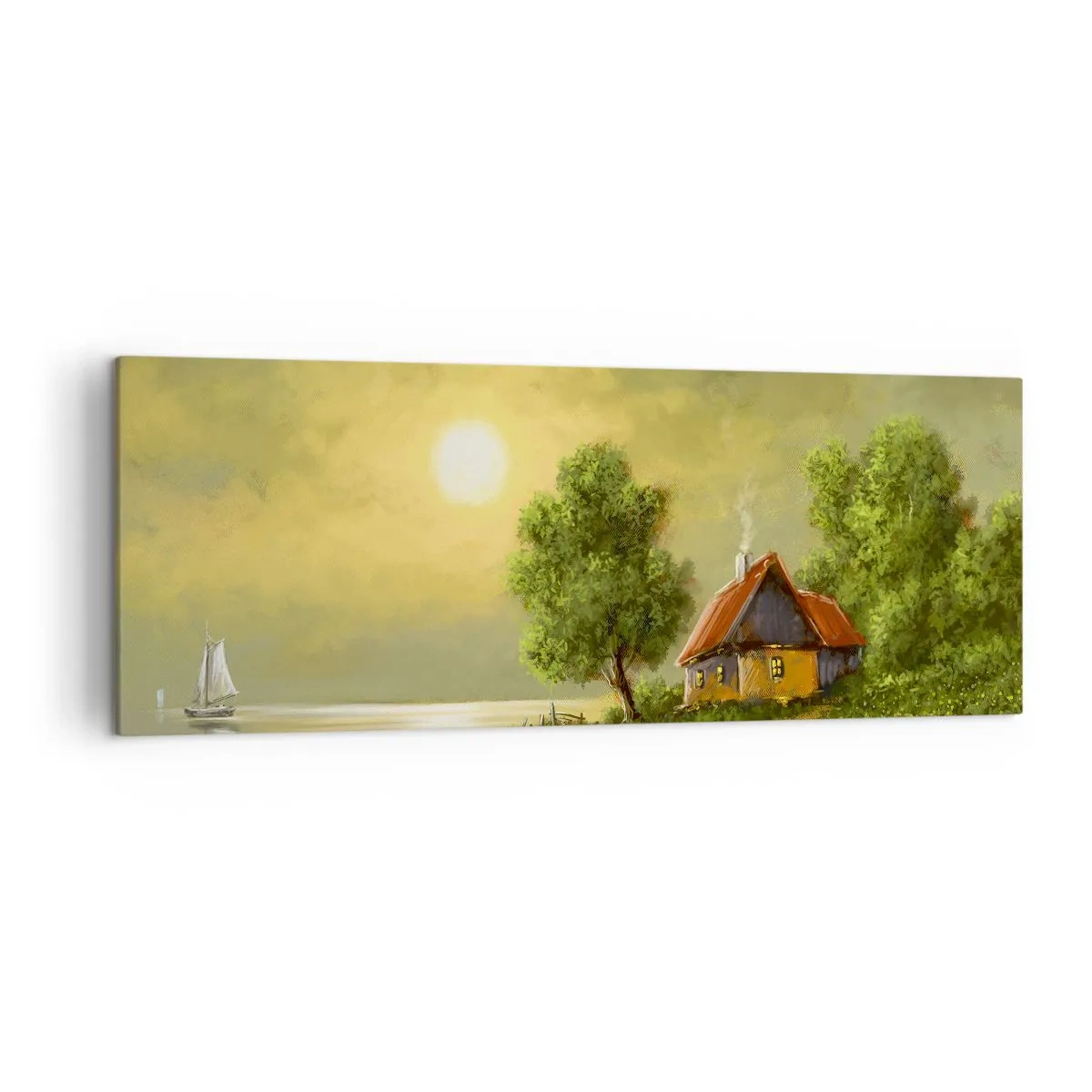 Obraz na plátně - Krásně, jako z obrázku - 140x50 cm
