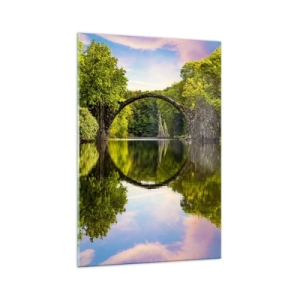 Obraz na skle - Na rozhraní dvou světů - 70x100 cm