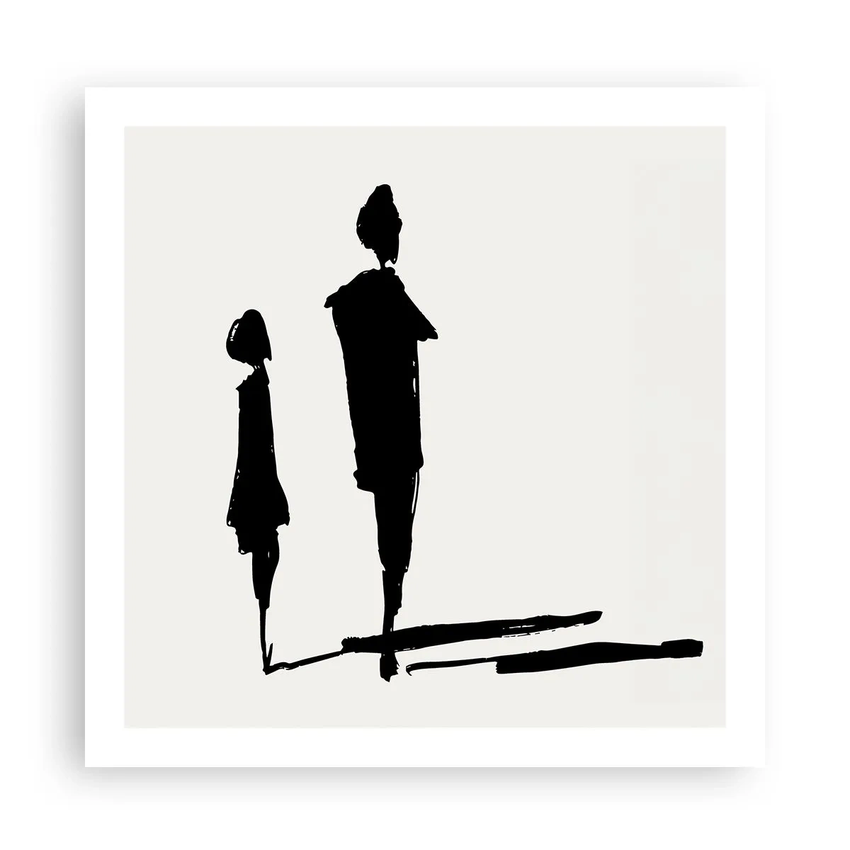 Plakát - Určitě spolu? - 60x60 cm