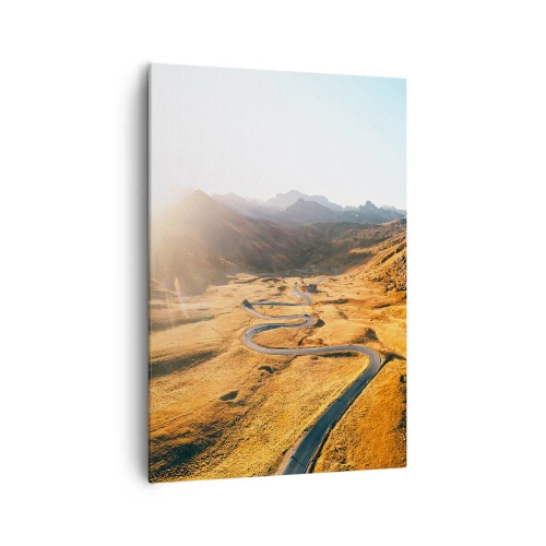 Obraz na plátně - Ve zlatém údolí - 70x100 cm