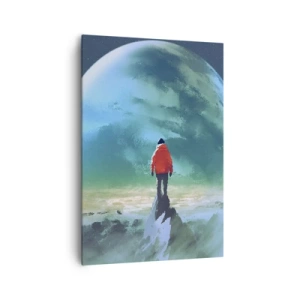 Obraz na plátně - Objevitel nové zemi - 70x100 cm