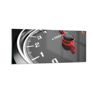 Obraz na skle - Šlápni na to - 100x40 cm