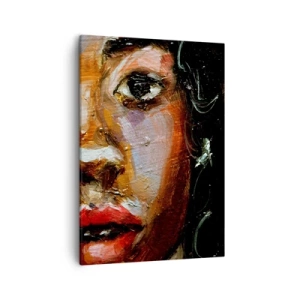 Obraz na plátně - Černá a jas - 50x70 cm