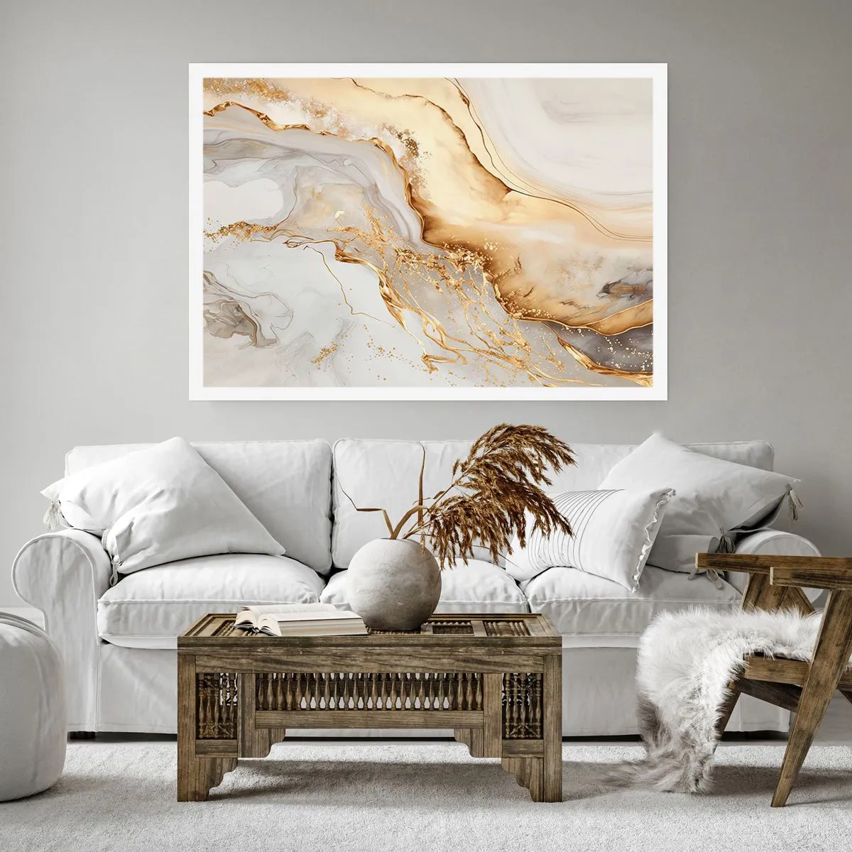 Plakát - Abstrakce: krása a dobro - 91x61 cm