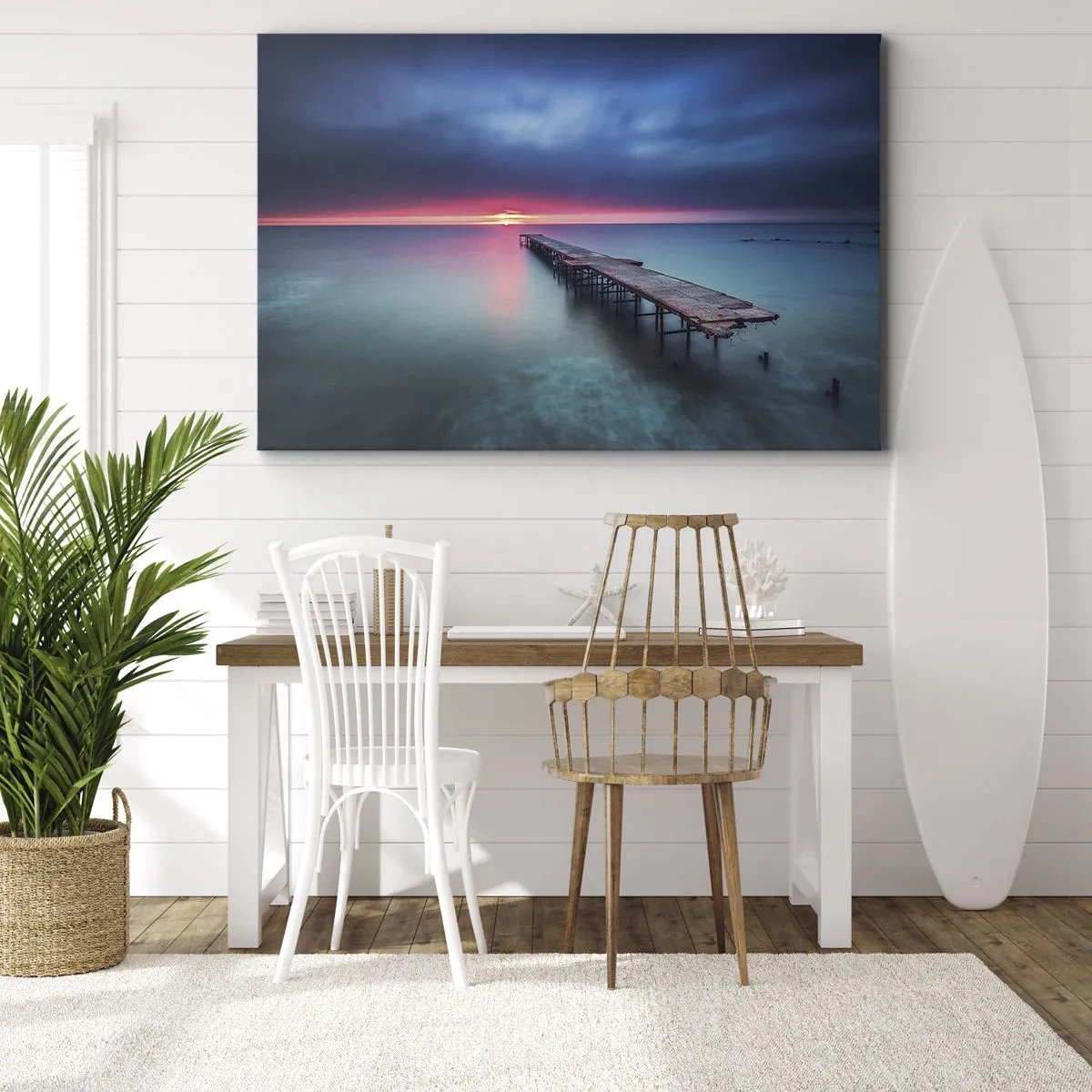 Obraz na plátně - Mezi nebem a zemí - 70x50 cm