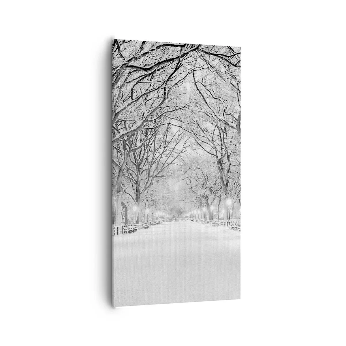 Obraz na plátně - Čtyři roční období – zima - 65x120 cm