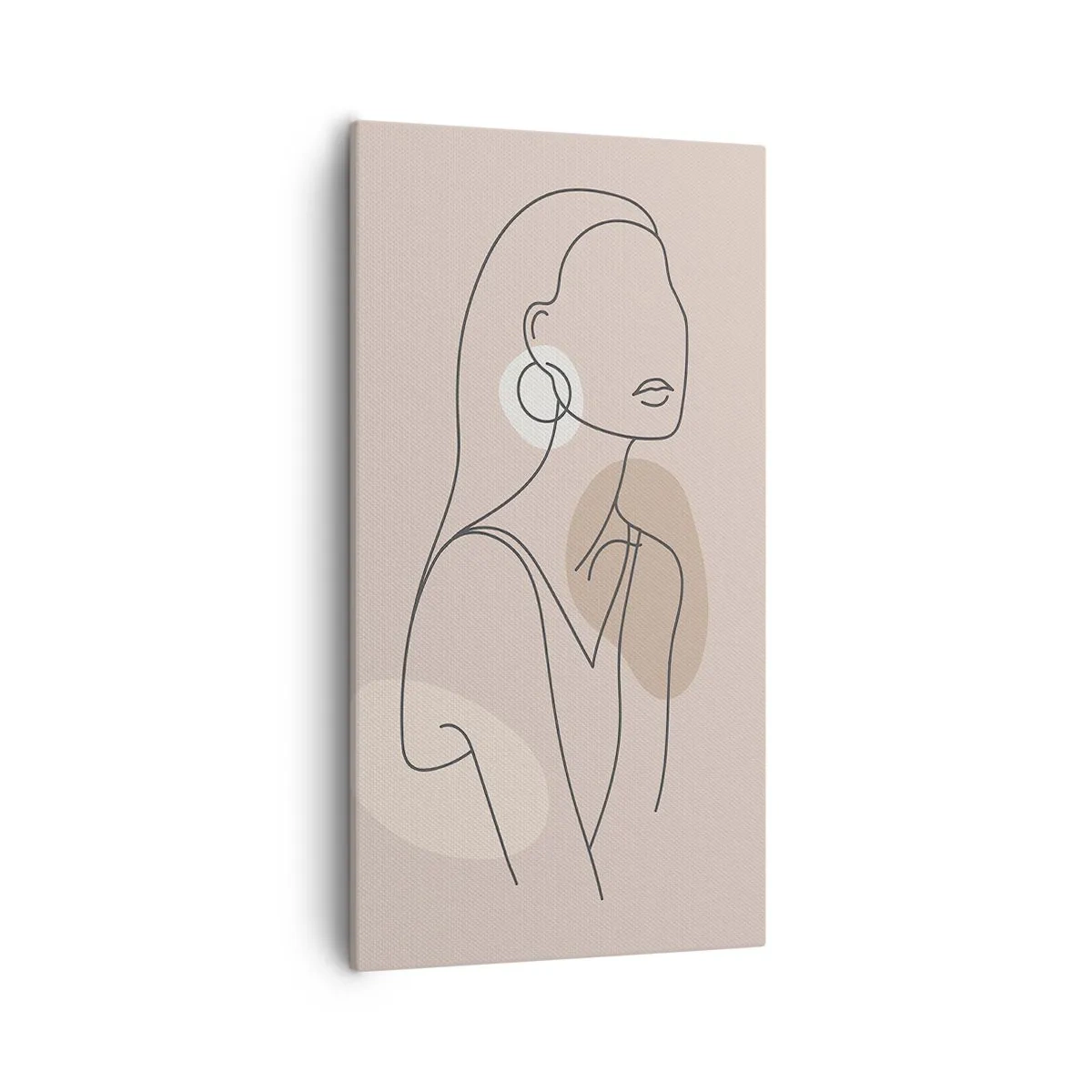 Obraz na plátně - Dívčí ikona - 55x100 cm