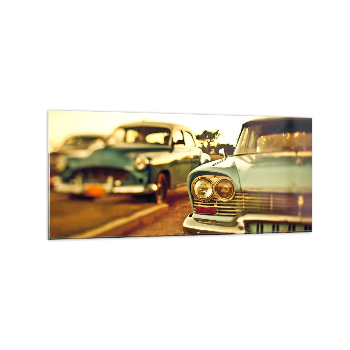 Obraz na skle - Počkáme, uvidíme - 120x50 cm