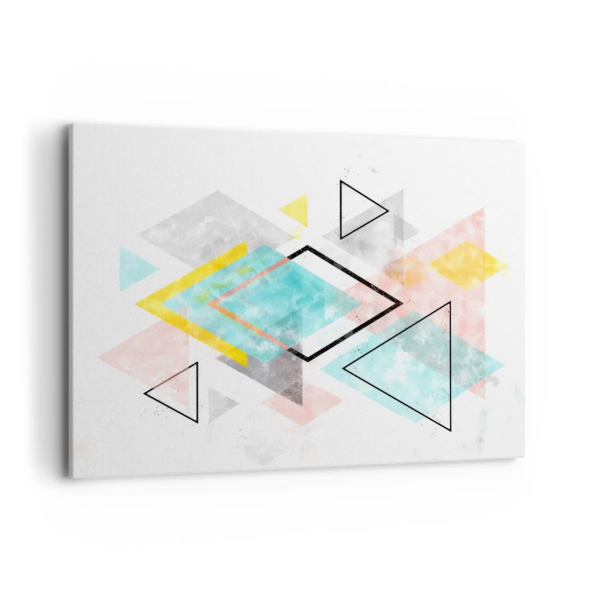 Obraz na plátně - Geometrická zábava - 100x70 cm