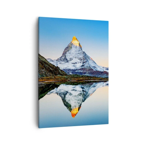 Obraz na plátně - Dva světy - 50x70 cm