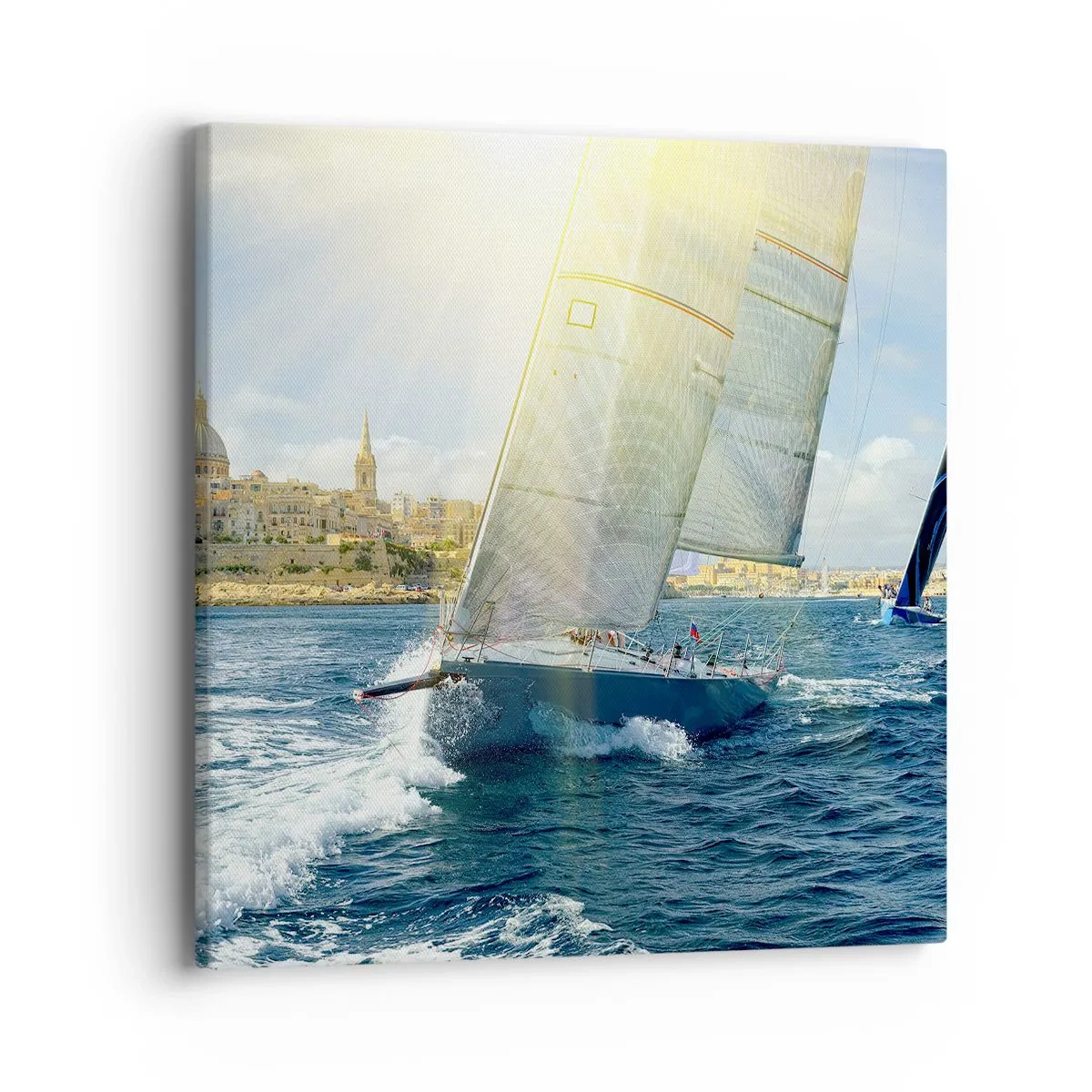 Obraz na plátně - Čas odjet z města - 40x40 cm