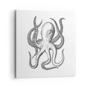 Obraz na plátně - Tančící s vlnami - 60x60 cm