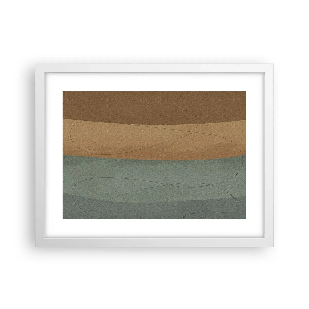 Plakát v bílém rámu - Horizontální kompozice - 40x30 cm