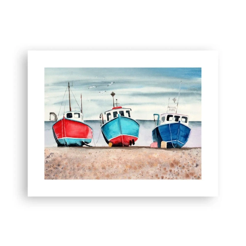 Plakát - Připravené na úlovek - 40x30 cm