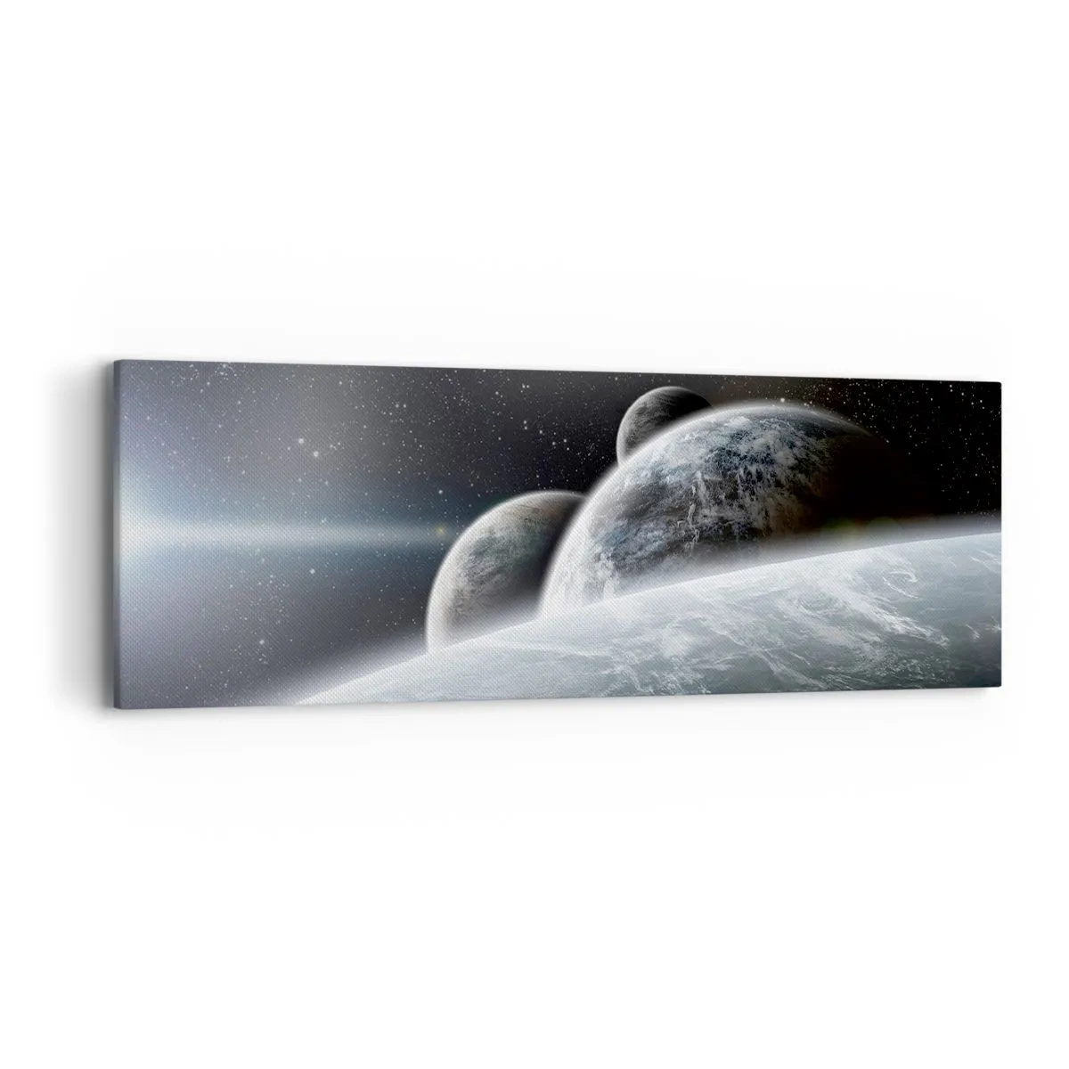 Obraz na plátně - Vesmírná hudba sfér - 90x30 cm