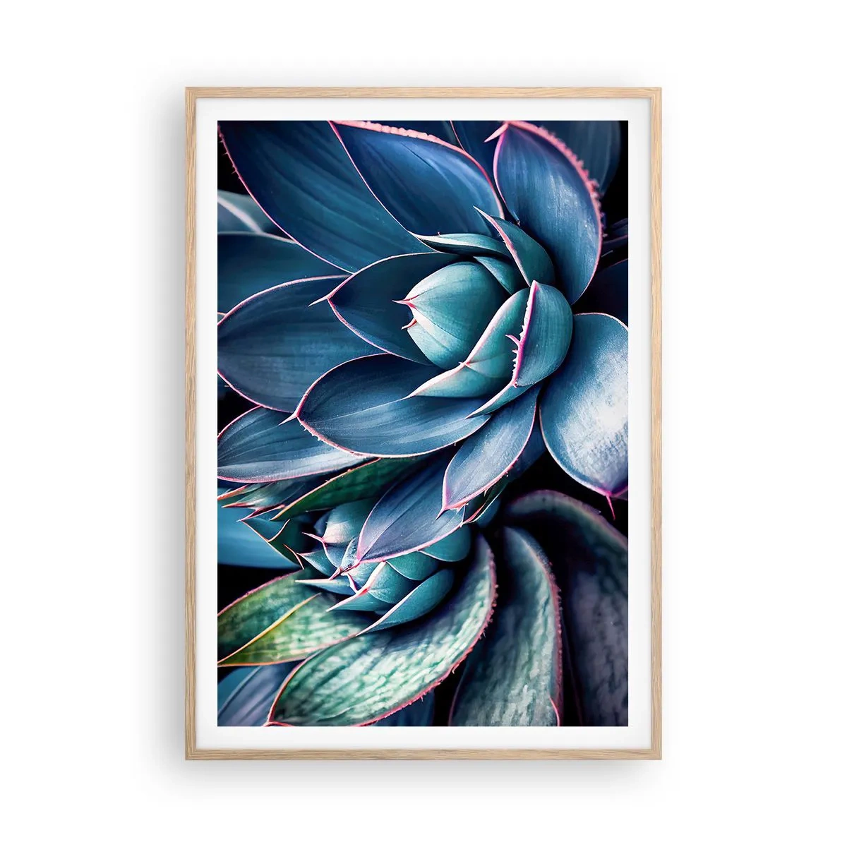 Plakát v rámu světlý dub - Vitální síla - 70x100 cm