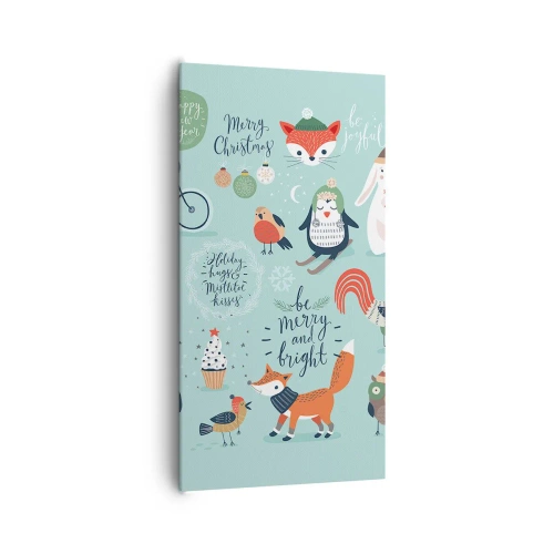 Obraz na plátně - Ať jsou vždy Vánoce! - 65x120 cm