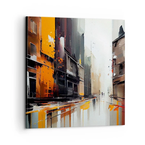 Obraz na plátně - Deštivý den - 60x60 cm
