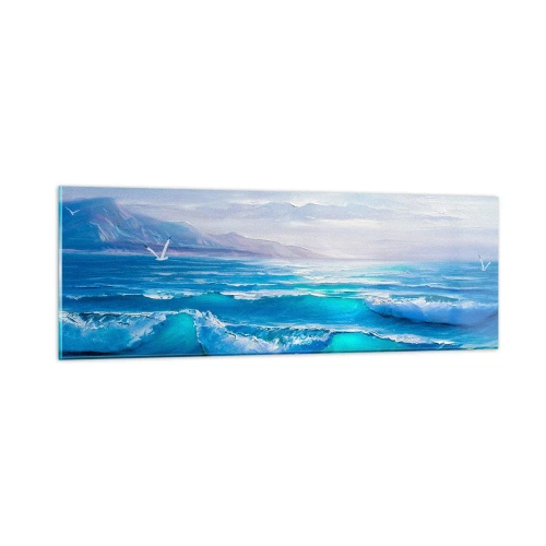 Obraz na skle - Přináší ukojení - 90x30 cm