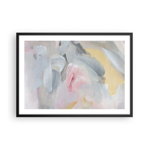 Plakát v černém rámu - V pastelovém světě - 70x50 cm